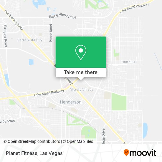 How to get to Planet Fitness in Henderson by Bus?