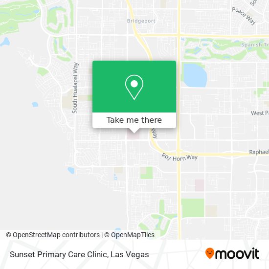Sunset Primary Care Clinic map