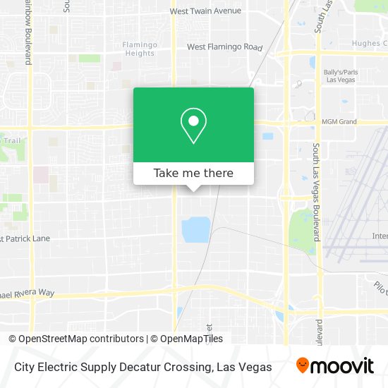 City Electric Supply Decatur Crossing map