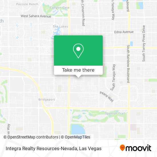 Integra Realty Resources-Nevada map