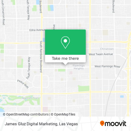 James Gluz Digital Marketing map