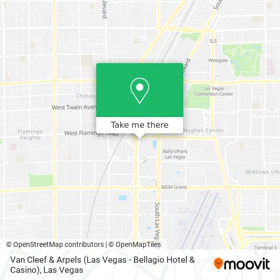 Van Cleef & Arpels (Las Vegas - Bellagio Hotel & Casino) map