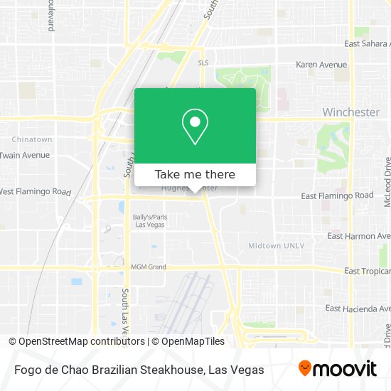 Fogo de Chao Brazilian Steakhouse map