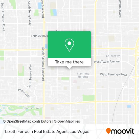 Lizeth Ferracin Real Estate Agent map