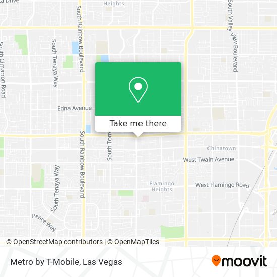 Mapa de Metro by T-Mobile