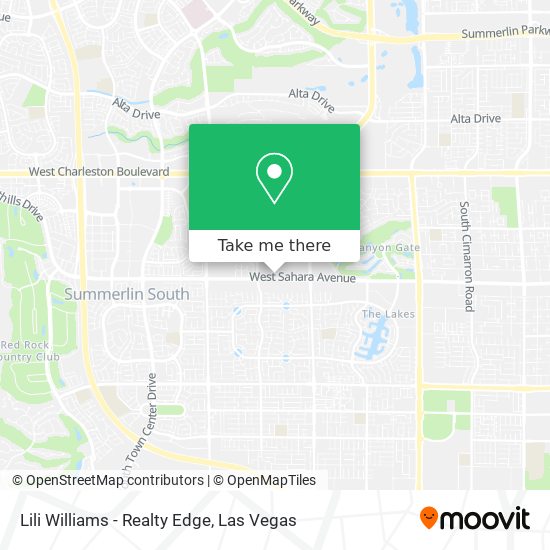 Mapa de Lili Williams - Realty Edge