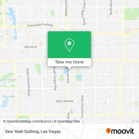 Sew Yeah Quilting map