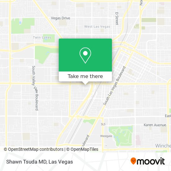Mapa de Shawn Tsuda MD