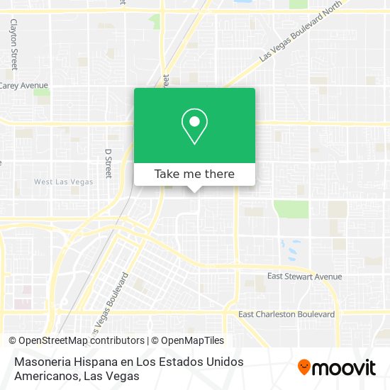 Mapa de Masoneria Hispana en Los Estados Unidos Americanos