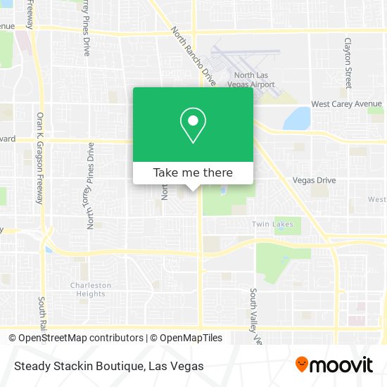 Steady Stackin Boutique map