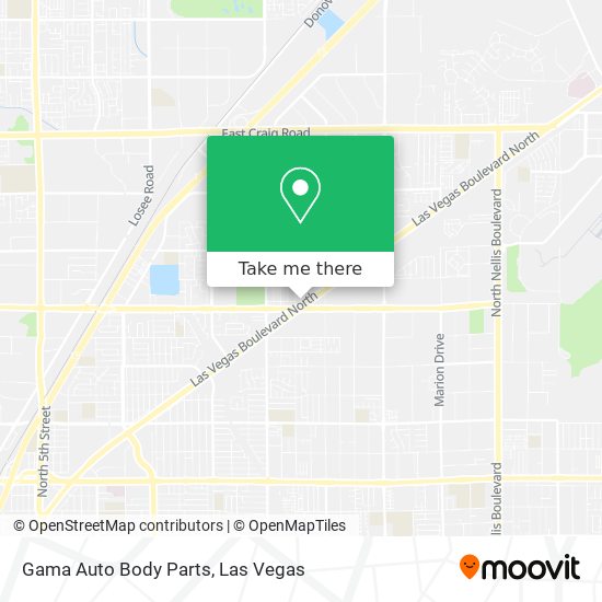 Mapa de Gama Auto Body Parts