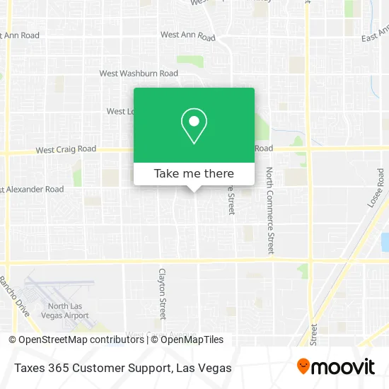 Mapa de Taxes 365 Customer Support