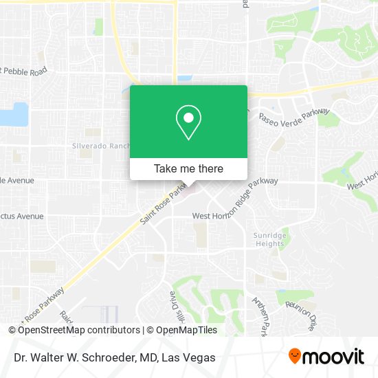 Dr. Walter W. Schroeder, MD map