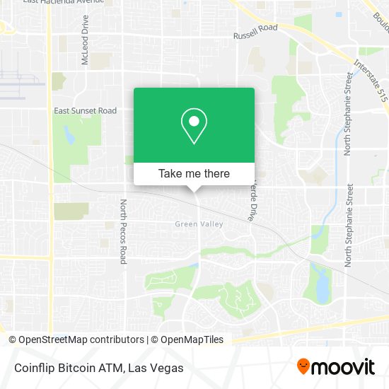 Coinflip Bitcoin ATM map