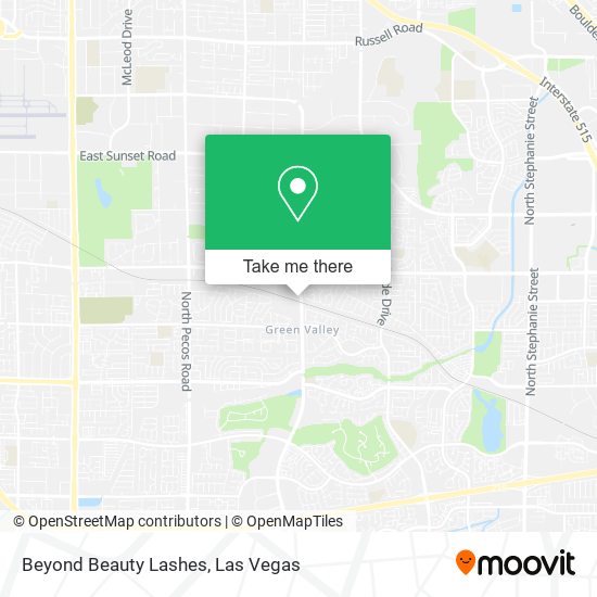 Beyond Beauty Lashes map