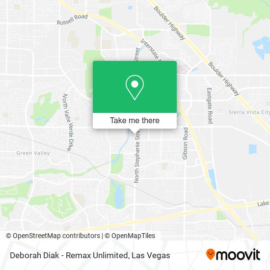 Deborah Diak - Remax Unlimited map