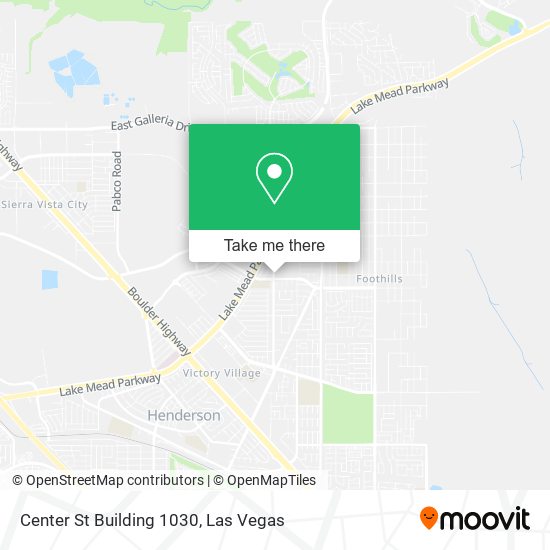 Center St Building 1030 map