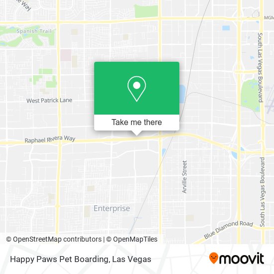 Happy Paws Pet Boarding map