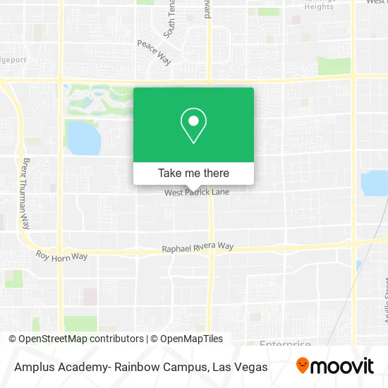 Mapa de Amplus Academy- Rainbow Campus