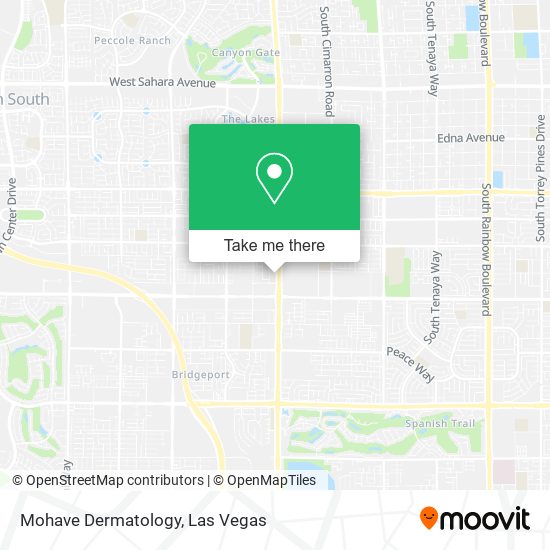 Mohave Dermatology map