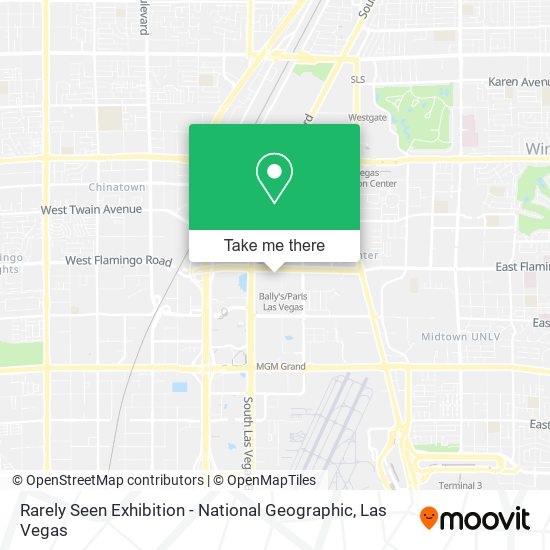 Mapa de Rarely Seen Exhibition - National Geographic