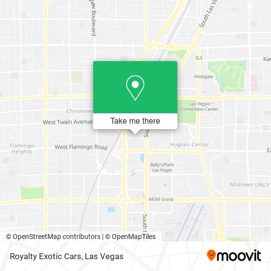 Mapa de Royalty Exotic Cars
