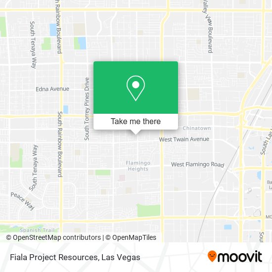 Fiala Project Resources map