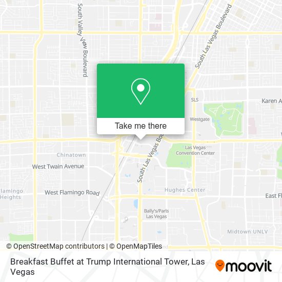 Breakfast Buffet at Trump International Tower map