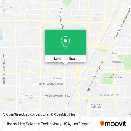 Liberty Life Science Technology USA map