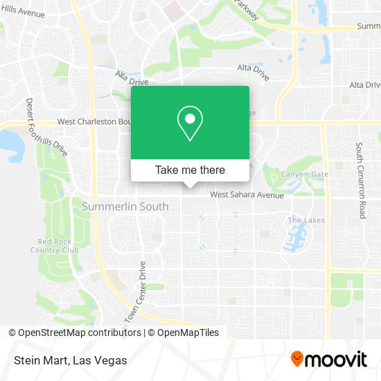 Mapa de Stein Mart