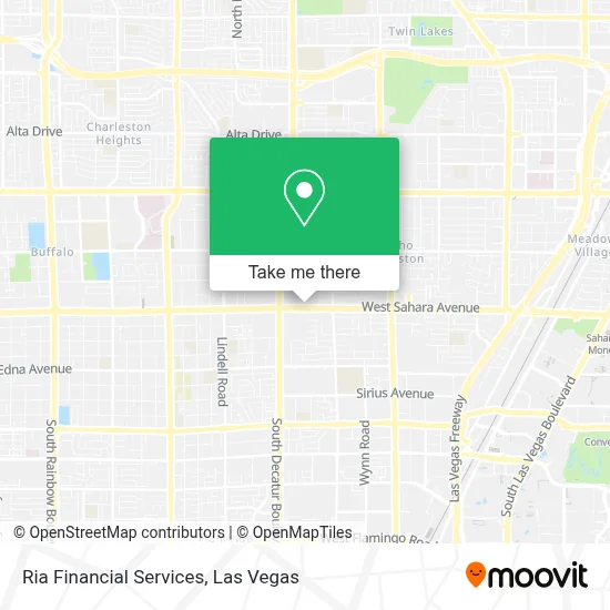 Ria Financial Services map