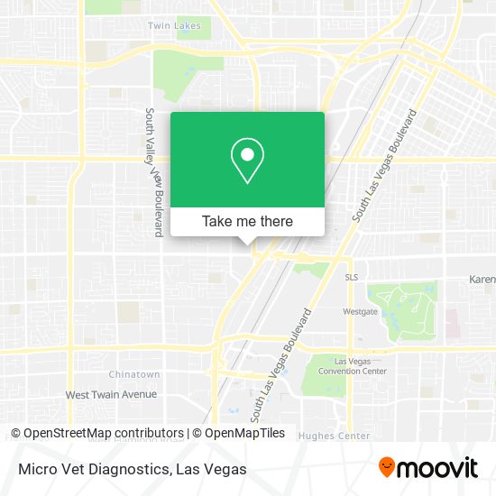 Micro Vet Diagnostics map
