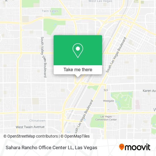 Mapa de Sahara Rancho Office Center LL