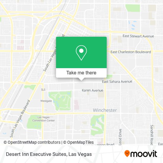 Desert Inn Executive Suites map