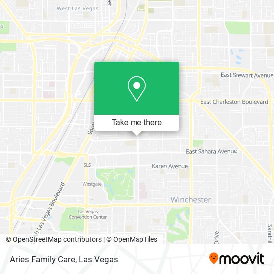 Aries Family Care map