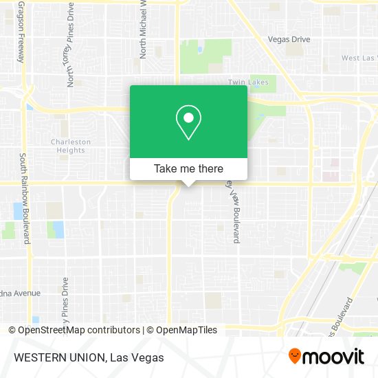 Mapa de WESTERN UNION