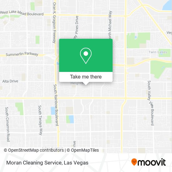 Mapa de Moran Cleaning Service