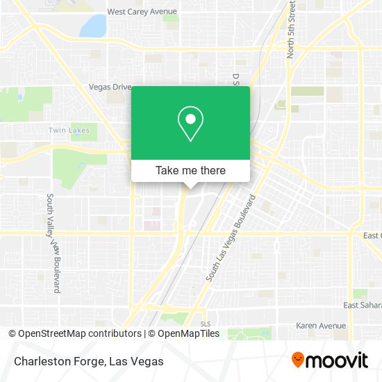 Mapa de Charleston Forge