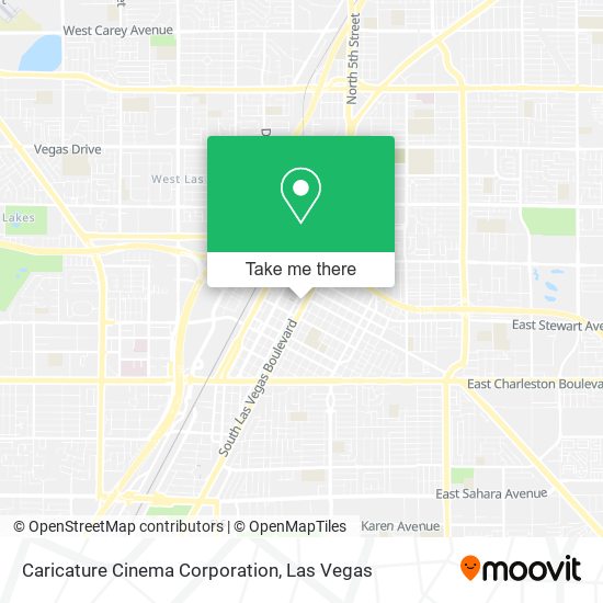 Caricature Cinema Corporation map