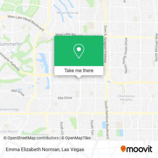 Emma Elizabeth Norman map