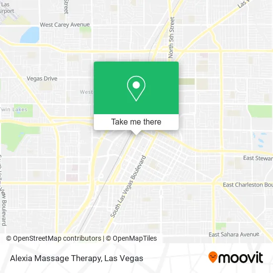 Alexia Massage Therapy map