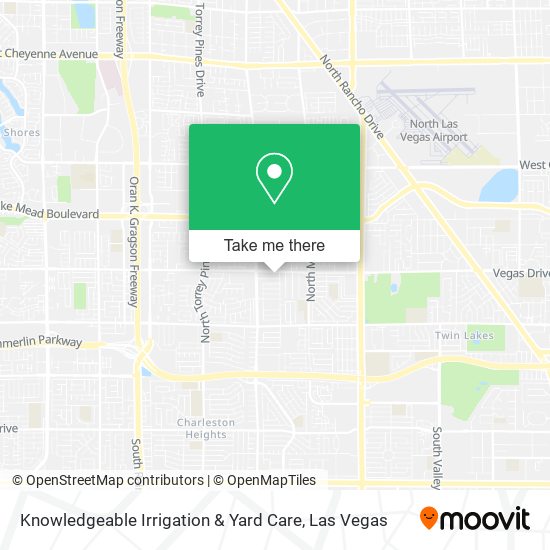 Knowledgeable Irrigation & Yard Care map