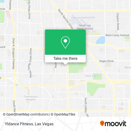 Mapa de Yldance Fitness