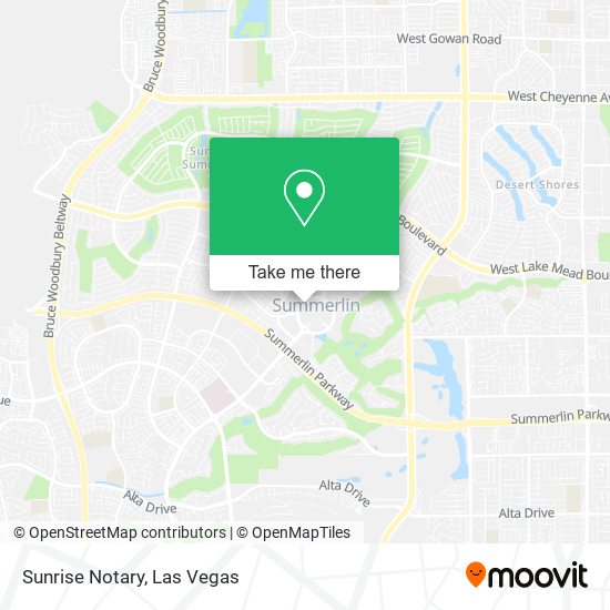 Mapa de Sunrise Notary