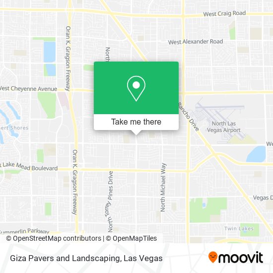 Giza Pavers and Landscaping map
