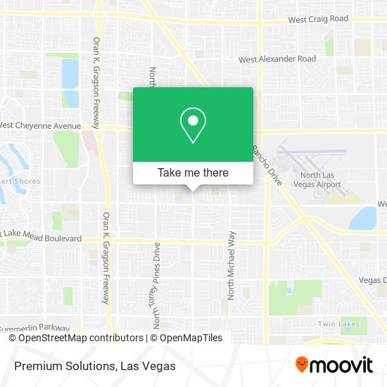 Premium Solutions map