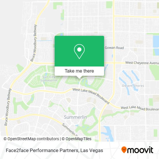 Face2face Performance Partners map