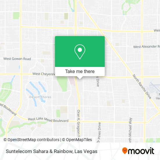 Suntelecom Sahara & Rainbow map
