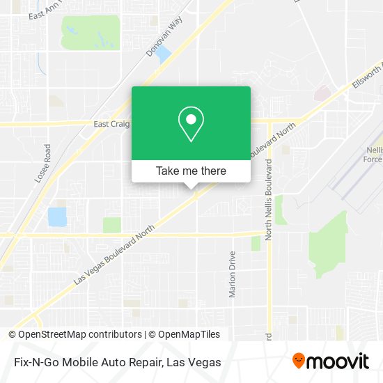 Mapa de Fix-N-Go Mobile Auto Repair