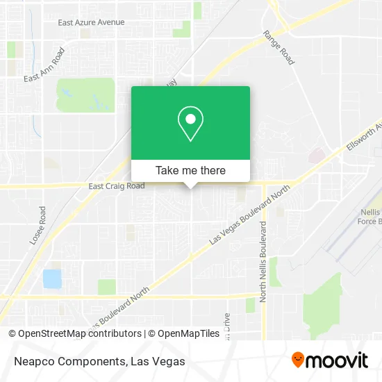 Mapa de Neapco Components